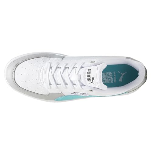 PUMA Mens Mercedes Amg Petronas Caven 2.0 Lace Up Sneakers Shoes Casual - White - Size 8.5 M4