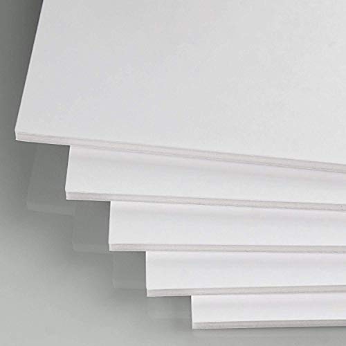 Acrux7 16 Pack 11.7in x 16.5in Foam Boards, 3/16 Inch(5mm) Thick Foam Core Polystyrene Poster Board White Hard Paper Outer Foam Boards Photo Mount Board Wedding Signs Christmas Gift Boxes - Image 5