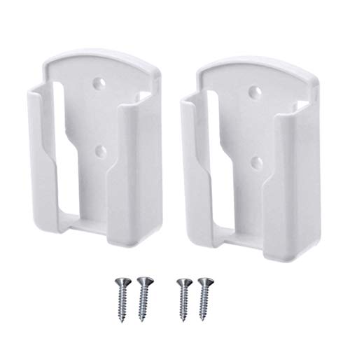 LANSEYQO Remote Control Holder Wall Mount Media Controller Organizer Box for Office Bedroom Parlor 2.5'' Width, 2 Pcs