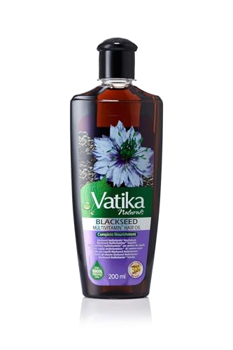 Vatika Naturals Black Seed Enriched Hair Oil 200 ml Colourless