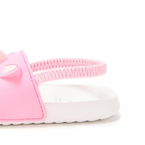 Sandales à enfiler bébés filles anti-perte avec sangle