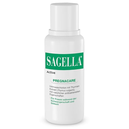 SAGELLA Active - PREGNACARE : Seifenfreie Intimwaschlotion für Frauen während und nach der Schwangerschaft, 250 ml SAGELLA Active - PREGNACARE : Seifenfreie Intimwaschlotion für Frauen während und nach der Schwangerschaft, 250 ml