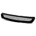 Honda Civic 6th Gen Face-lifted ABS Plastic Type-R Style Bumper Front Grille (Black)