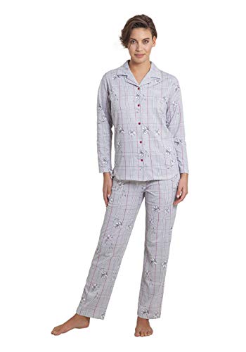 Preisvergleich Produktbild hajo Polo & Sportswear Damen Pyjama Klima-Komfort