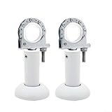 2 soportes de piso de radiador de aluminio fundido, soporte de piso ajustable para radiador, kit de patas de radiador de montaje en suelo, fácil instalación