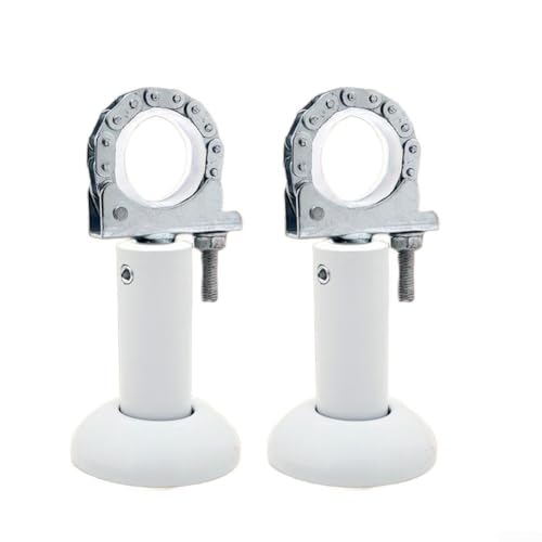 2 soportes de piso de radiador de aluminio fundido, soporte de piso ajustable para radiador, kit de patas de radiador de montaje en suelo, fácil instalación