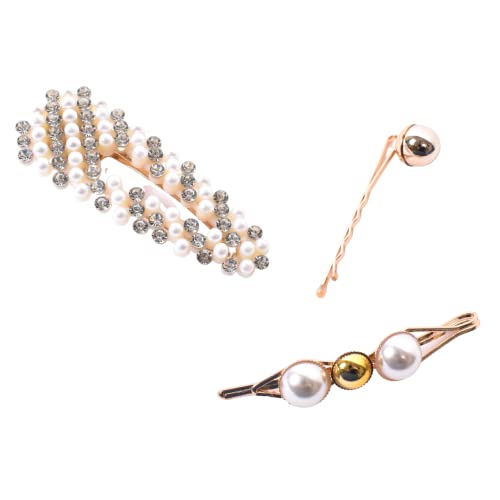 Pince à cheveux perles et cristaux Bellefixe pour une coiffure élégante
