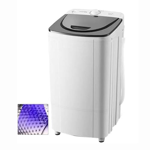 10-kg-Schleuder trockner, Energie- und energiesparende Schleuder, Qualitätsmotor + Blaulicht sterilisation + Edelstahl-Innenzylinder, Timer-Funktion, für Personen mit...