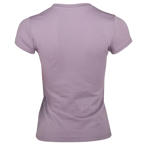 PUMA Kids Girls Core Pack Ctn Jersey Ss Graphic Tee- YTH Casual - Purple2