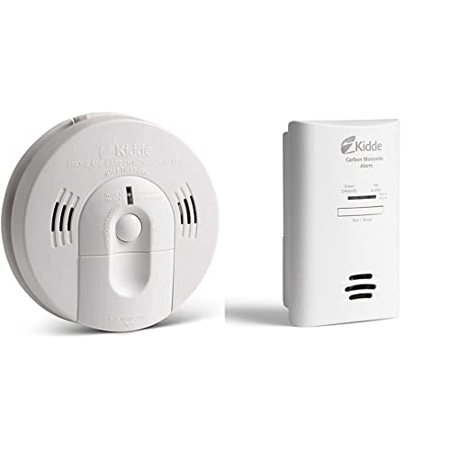 Kidde Ac Carbon Monoxide Detector Alarm | Plug-In With Battery Backup | Model Kn-Cop-Dp2 & 21026043 Battery-Operated (Not Hardwired) Combination Smoke/Carbon Monoxide Alarm With Voice Warning #TOP27
