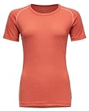 Devold Lauparen Merino 190 Base Tee Wmn, Coral 121a, L