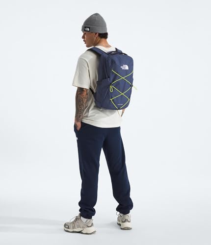 Image of The North Face Jester Everyday Laptop Backpack - Commuter Daypack, Water Repellent, Laptop Sleeve, Lunar Blue /Fizz Lime, One Size