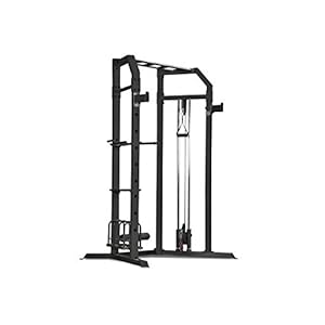 Marcy Strength Training Home Gym Cage with Pulley System for Weightlifting, Bodybuilding, Full Body Workout Equipment for Home Exercise