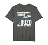 Ouzo Griechenland Geschenk in Griechisch Saufen