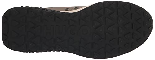 Image of HUGO Mens Running Style Mix Material Sneakers