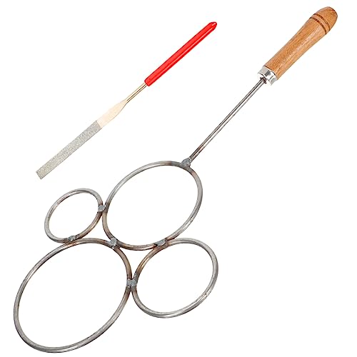 HORIALENCE 1juego Cortador De Botellas De Vidrio Para Completo Anillo De Corte y Pulidor Para Transformar Botellas De Vino y Cerveza Decoraciones Artesanales