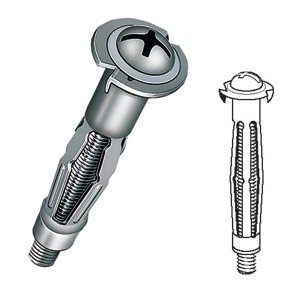 Amazon.co.jp: ジェフコム ボードアンカー 適用板厚:3～9mm 50本入 箱