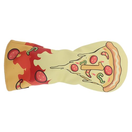 Couvre-club de golf pizza Veemoon pour protéger votre bois de la pluie sur le green