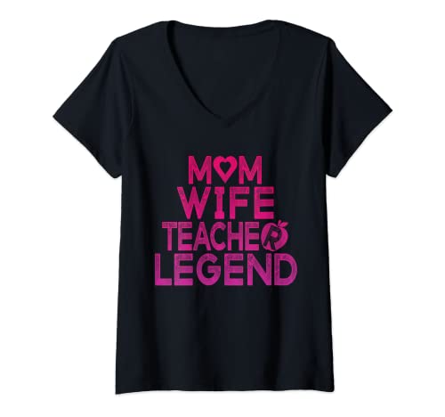 Mujer wife mom teacher legend día de la madre