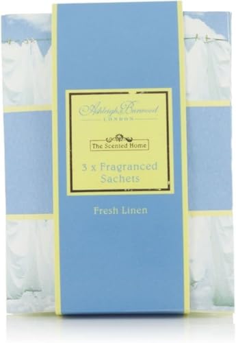Ashleigh & Burwood Pack Of 6 Scented Sachets Fresh Linen