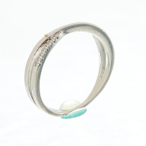 Bague double Beneto Charming argent anti-pincement taille 56 - 2