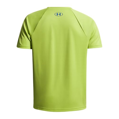 Image of Under Armour Boys' Tech Hybrid Printed Fill Short-Sleeve T-Shirt