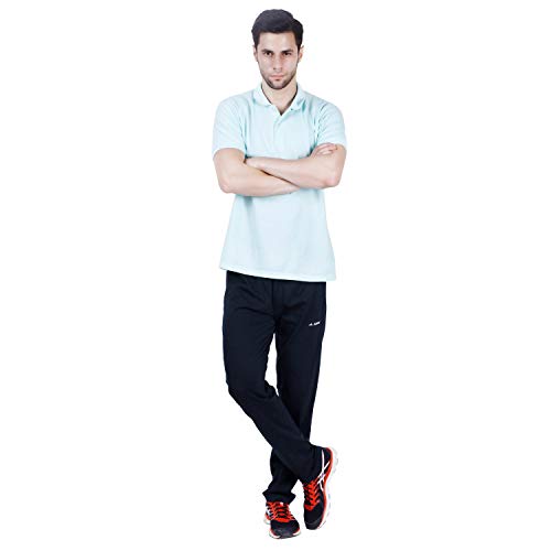 Image of Trackpants for Men - Regular Fit, Cotton Hoisery, Ultra Soft, Comfortable, Lightweight, Ziper Pockets, Front Zip, Back Pocket, Solid Mnimal