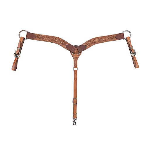 Circle Y Copper Sunflower Breast Collar #TOP5