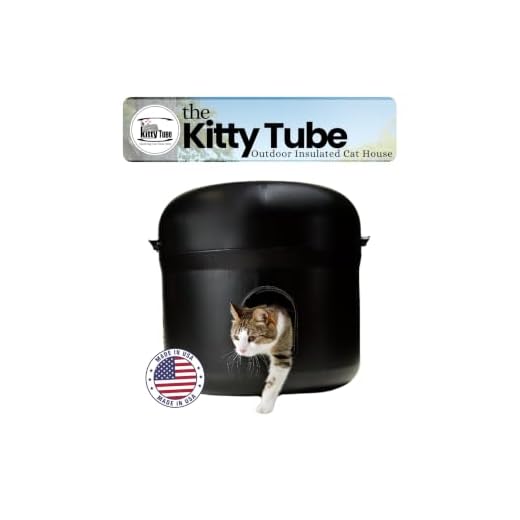 Insulated Outdoor Cat Shelter Tube