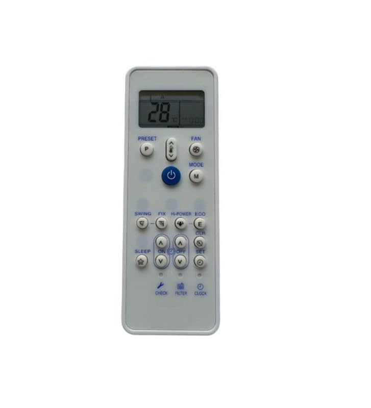 Generic AC Remote No. 212 Compatible-Replacement for Carrier AC Remote Control (White)-PID58130-picture-18