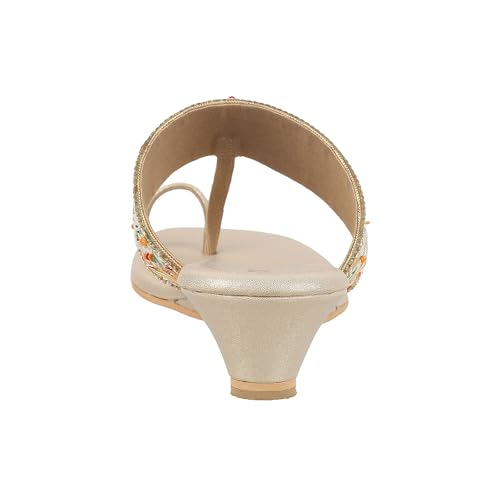 Mochi Women Ethincwear Wedge Heel Sandal - Image 4