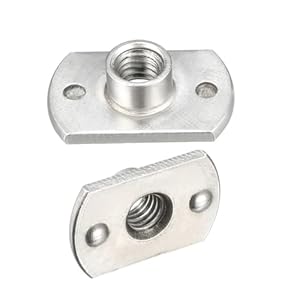 25 Stück M6 T-förmige Schweißmuttern