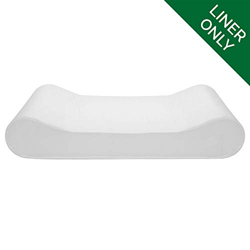 Furhaven-Dog-Bed-Liner-Water-Resistant-Contour-Luxe-Lounger-Foam-Mattress-Protector-Cover-White-Giant - Cucciolini Doodles   Furhaven-Dog-Bed-Liner-Water-Resistant-Contour-Luxe-Lounger-Foam-Mattress-Protector-Cover-White-Giant