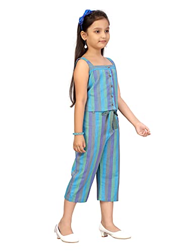 Image of Aarika Girls Blue Color Top and Pant