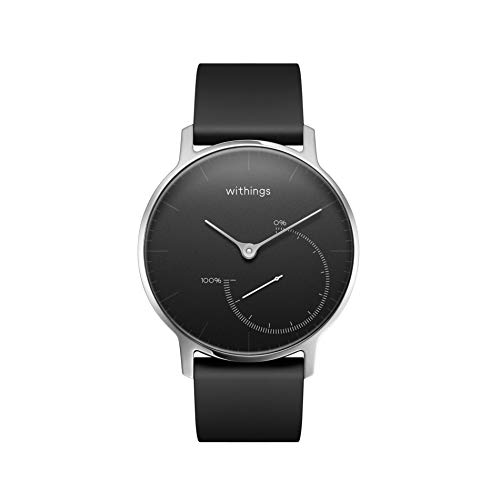 Withings Steel フランス生まれのスマートウォッチ アクティビティ&睡眠監視 ブラック  HWA01-Steel-Black-All-JP