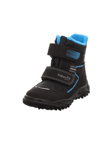 Superfit Jungen Husky Warm Gefütterte Gore-tex Schwarz/Türkis...