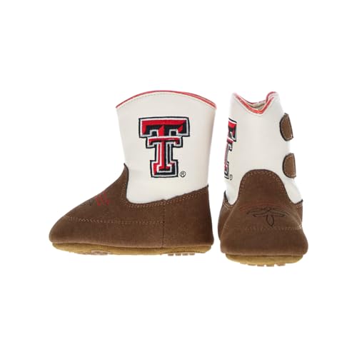 Vaccari Charlie Baby Boys Girls NCAA Athletics Embroidery Soft Sole Western Infant Cowboy Boots2