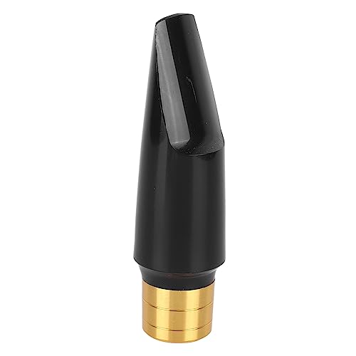 テナーサクソフォンマウスピース、テナーサックスマウスピースキット、ポータブルデタッチ可能なテナーサックスマウスピース、ABS、メタルデザイン優れた音と遊び心を求めるミュージシャンのメタルデザイン