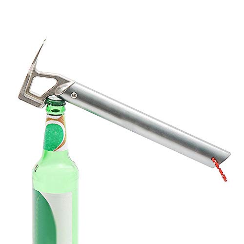 DECDEAL Martelo de acampamento ao ar livre de liga de alumínio Martelo multifuncional Equipamento de