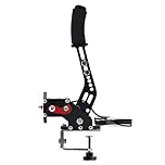 muge racing 64Bit PC USB Handbrake with Clamp for SIM Racing Games Logitech G27 G25 G29 T500 T300 FANATECOSW LFS DIRT RALLY.2, Black