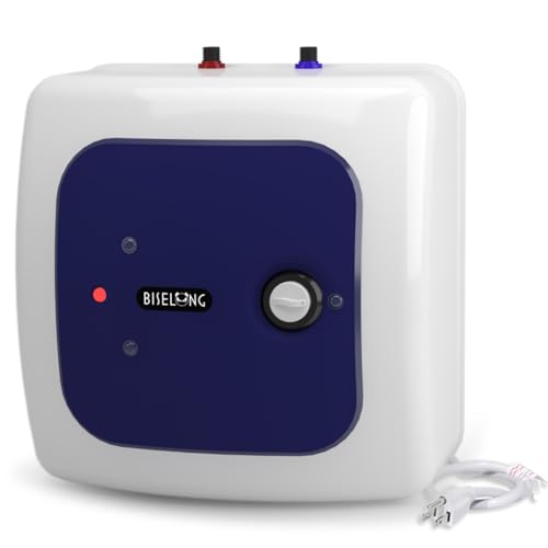 110V-120V 1500W Small Electric Under Sink Tank 8 Gallon Hot Water Heater Storage,Food Trucks Instant...