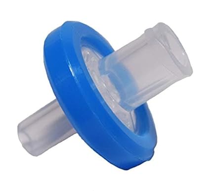 ADVANGENE Syringe Filter Sterile, PVDF, 0.45 Micron, 13mm Blue (75/pk)