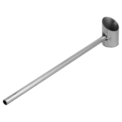 KICHOUSE Stainless Steel Marshmallow Scooper Cotton Candy Sugar Floss Spoon for Easy Serving