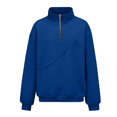 Sudadera sin capucha con cremallera de cuartos jersey de forro polar 4