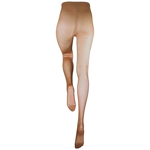 truform 15-20 mmhg compression pantyhose sheer 20 denier women39s shaping tights beige tall