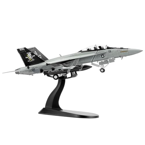 HANGHANG 1:72 Military Model Plane F/A-18F Super Hornet Alloy Fighter Plane Model,Model Airplane for Collection and Gift