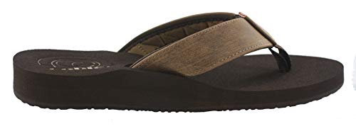 Image of Cobian Mens Men's Floater Sandal, Mocha, 13 M US