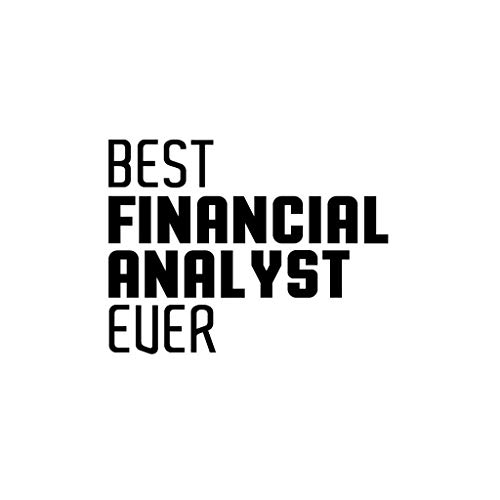 PressFans - Best Financial Analyst Ever Car Laptop Wall Sticker