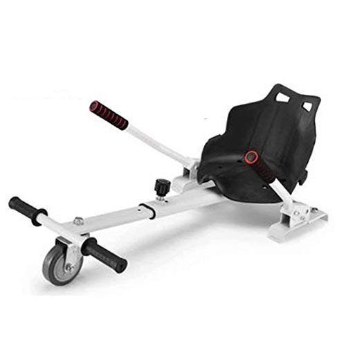 Why Should You Buy Adjustable Hoverkart - with Bigger Seat and Durable Wheel for 6.5 8 10Inch Hoverb...