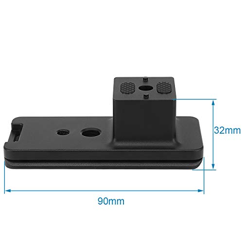 Anillo para trípode Haoge LF-PL14, soporte resistente Arca Swiss para Panasonic 100-400mm 7